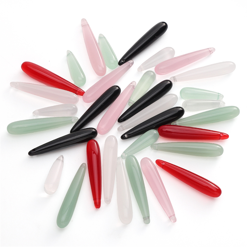 Jewelry Making Resin - 5pcs Beads Resin Teardrop Shape Loose