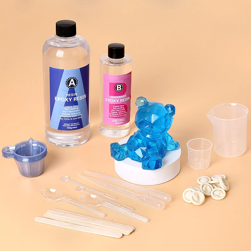 Jewelry Making Online - Epoxy Resin Kit Crystal Clear Easy