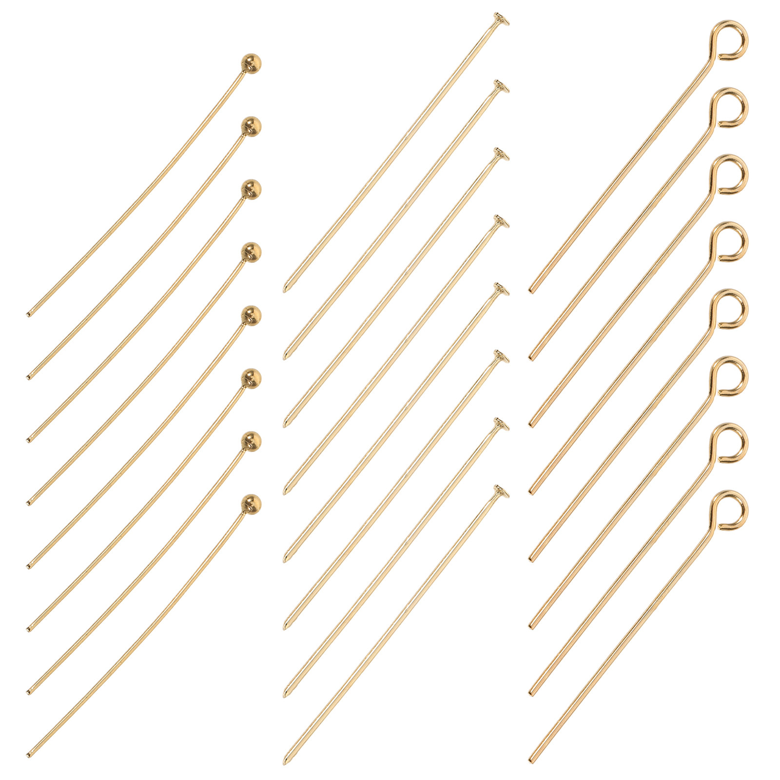 Eyepin Ball End - 150Pcs Jewelry Making Eye Pins Stainless