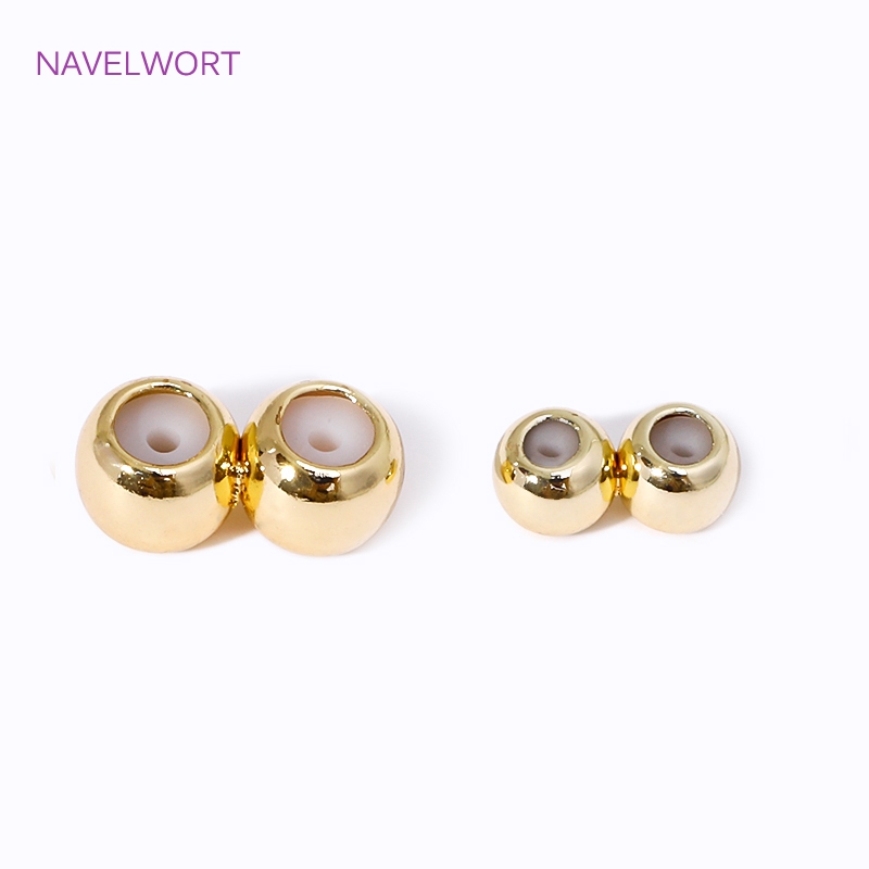 Eyepin Ball End - 14K Gold Plated Adjustment Positioning Ball