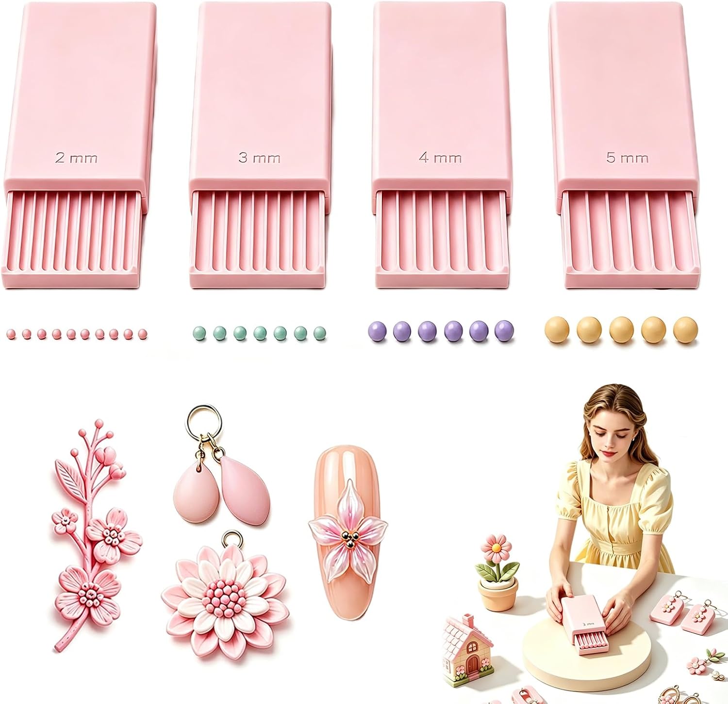 Jewelry Making Tools And Supplies - 3D Print Clay Gel Ball Maker