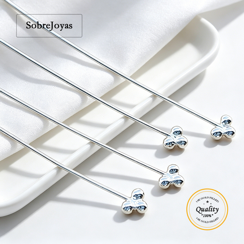 3 Ball Headpin 925 Sterling Si - Jewelry Making Silver recension och pris