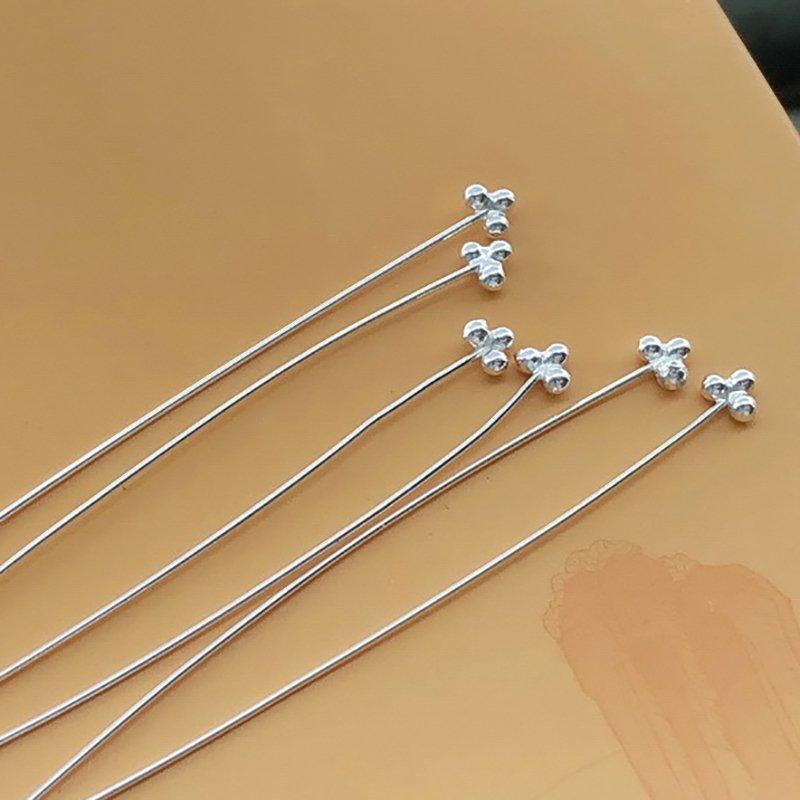 3 Ball Headpin 925 Sterling Si - Jewelry Making Silver recension och pris
