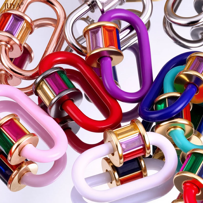 JUYA Rainbow Crystal Enamel Sc - Jewelry Making Material recension och pris
