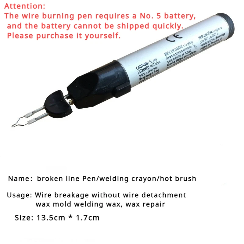 Professional Wax Carving Pen T - Jewelry Making Zapper recension och pris