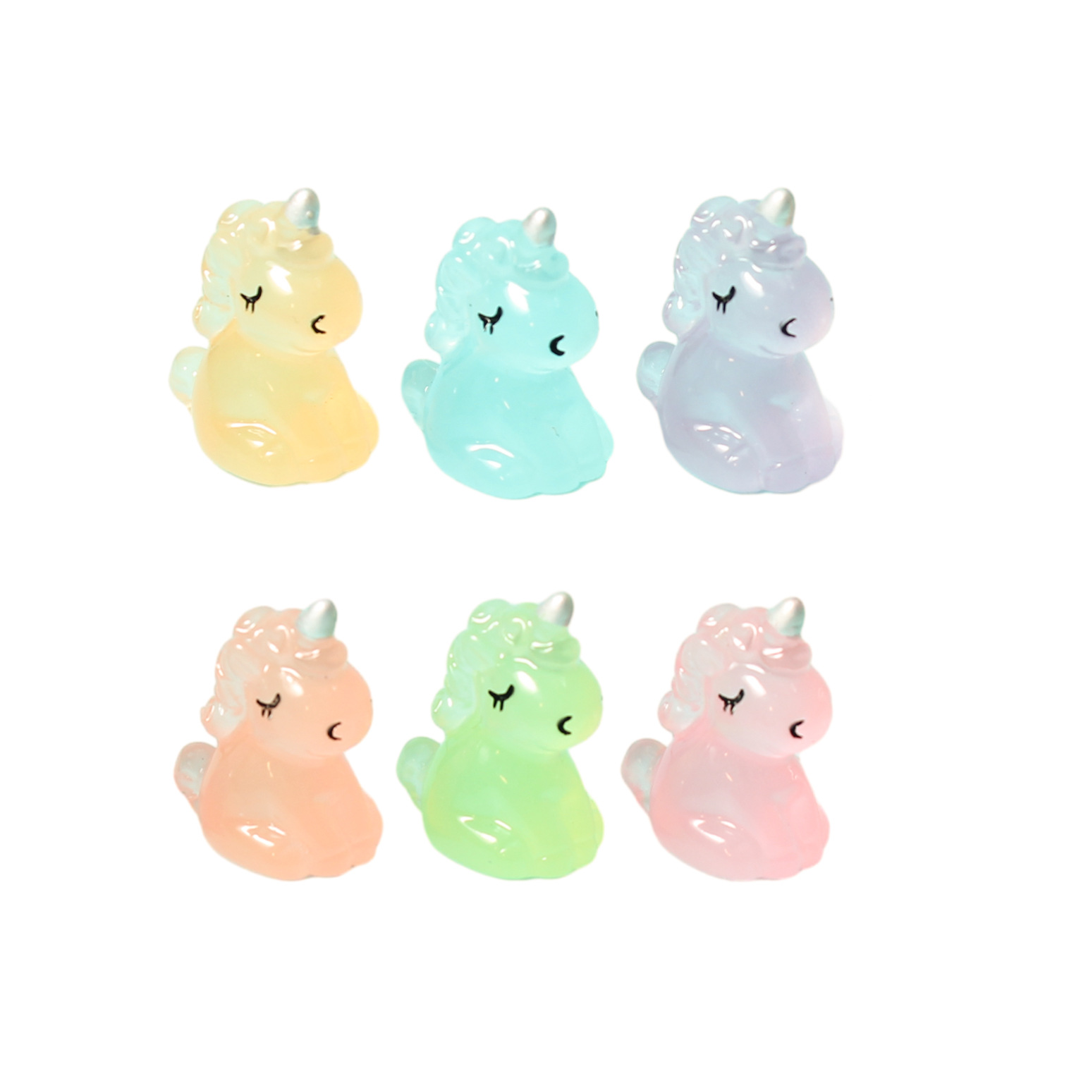 10Pcs Kawaii Cute Luminous 3D  - Jewelry Making For 5 Year Old recension och pris