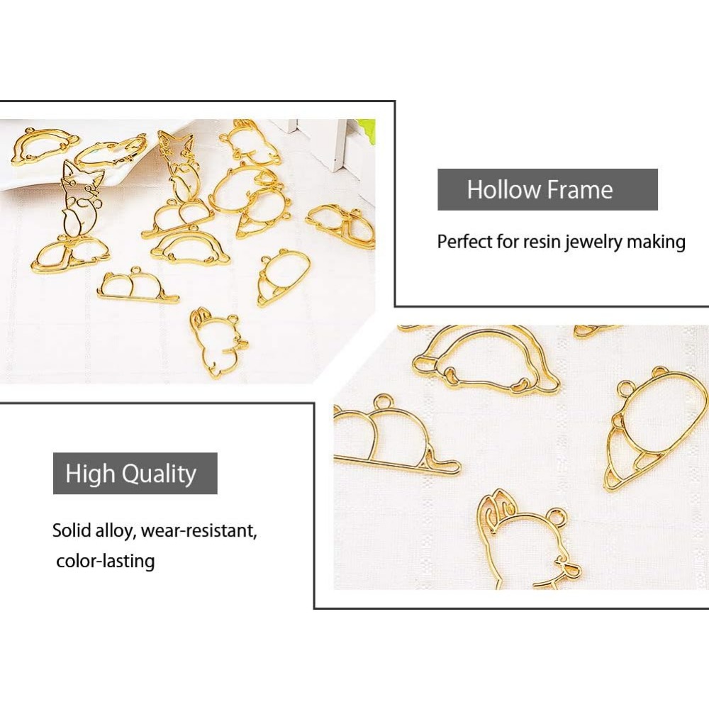 14pcs Hibernator Theme Open Be - Jewelry Making Resin recension och pris