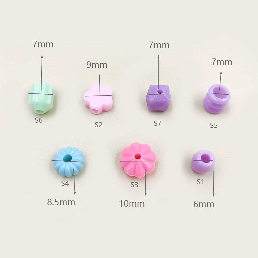 40pcs/bag Loose Mix Cute Acryl - Jewelry Making For 5 Year Old recension och pris