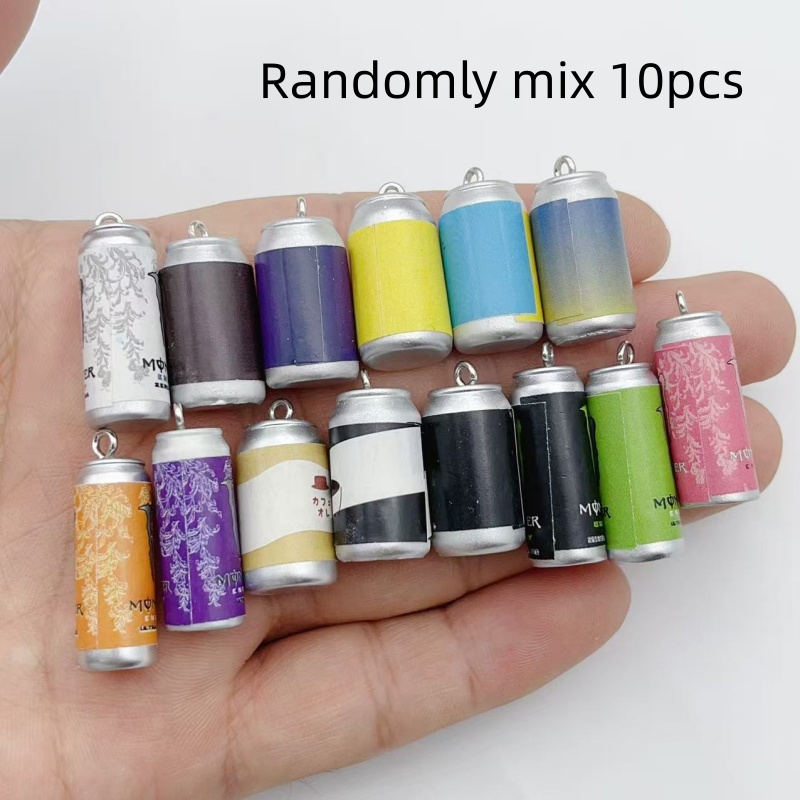 10Pcs Mini Simulation Beverage - Jewelry Making Resin recension och pris