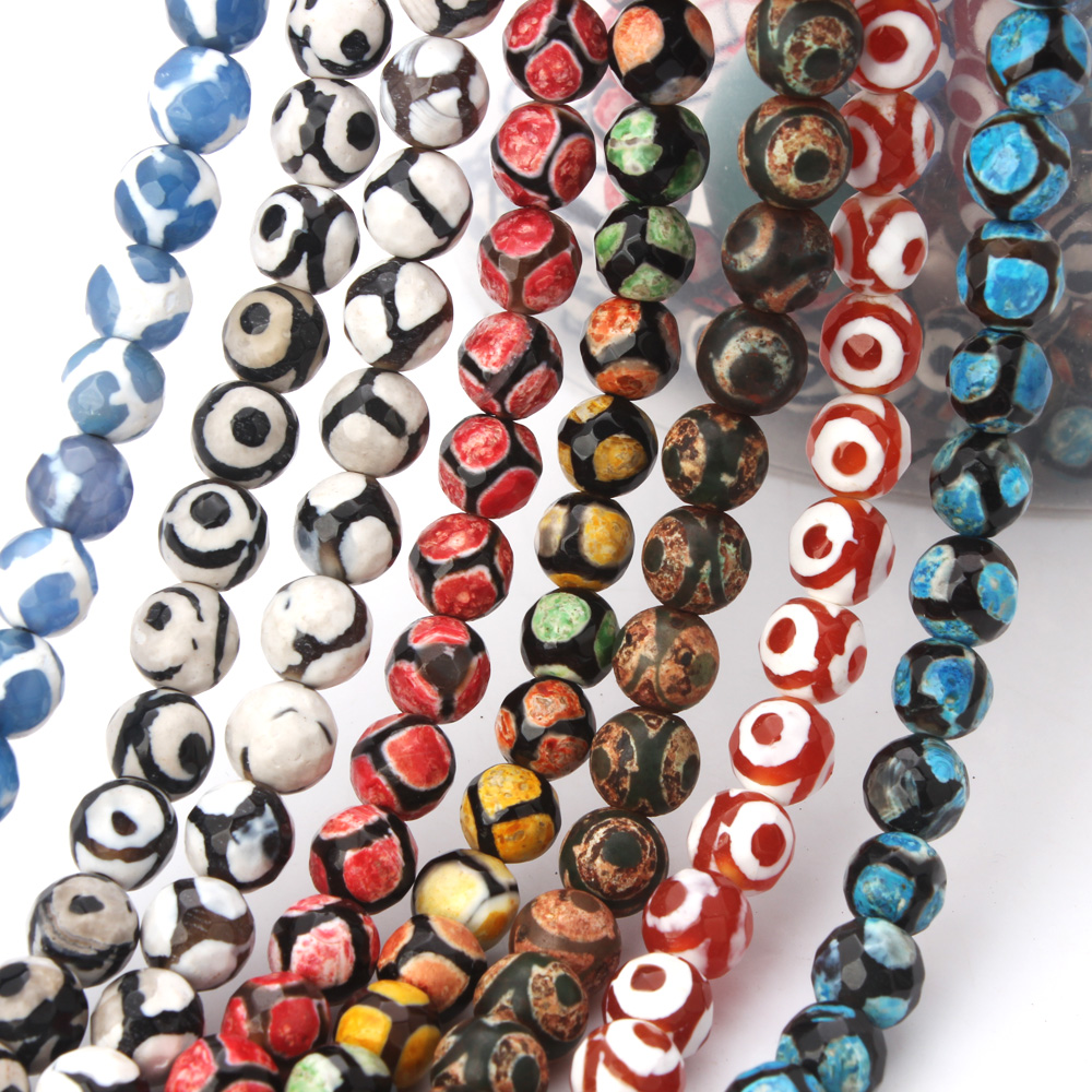 8MM/String Natural Stone Facet - Jewelry Making With Stones recension och pris