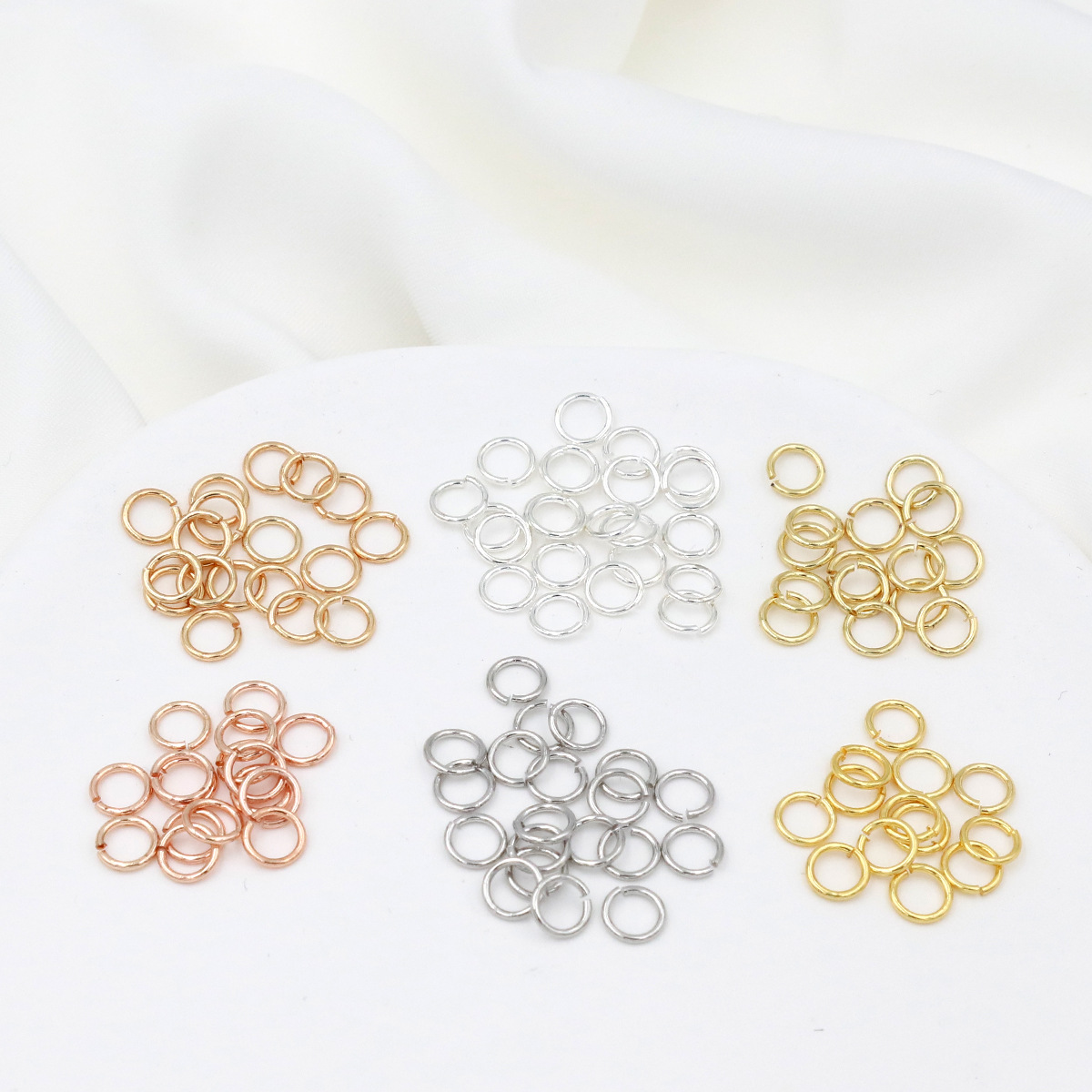 A Pack 925 Silver Open Jump Ri - Jewelry Making Closed Jump Rings recension och pris