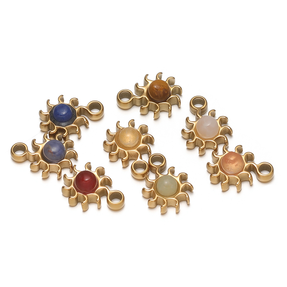 5pcs Stainless Steel Small 8mm - Jewelry Making With Stones recension och pris