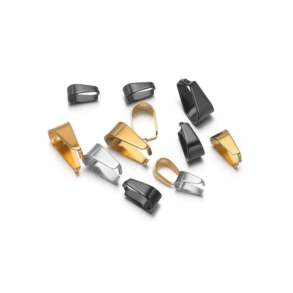 50pcs Stainless Steel Black/Go - Jewelry Making Material recension och pris