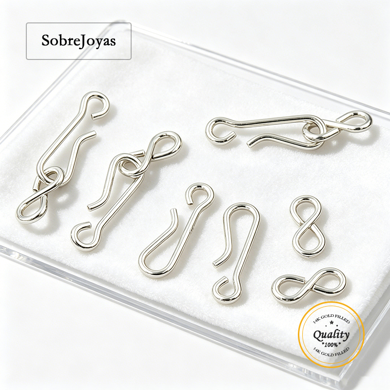 925 Sterling Silver Eye Hook C - Jewelry Making Silver recension och pris