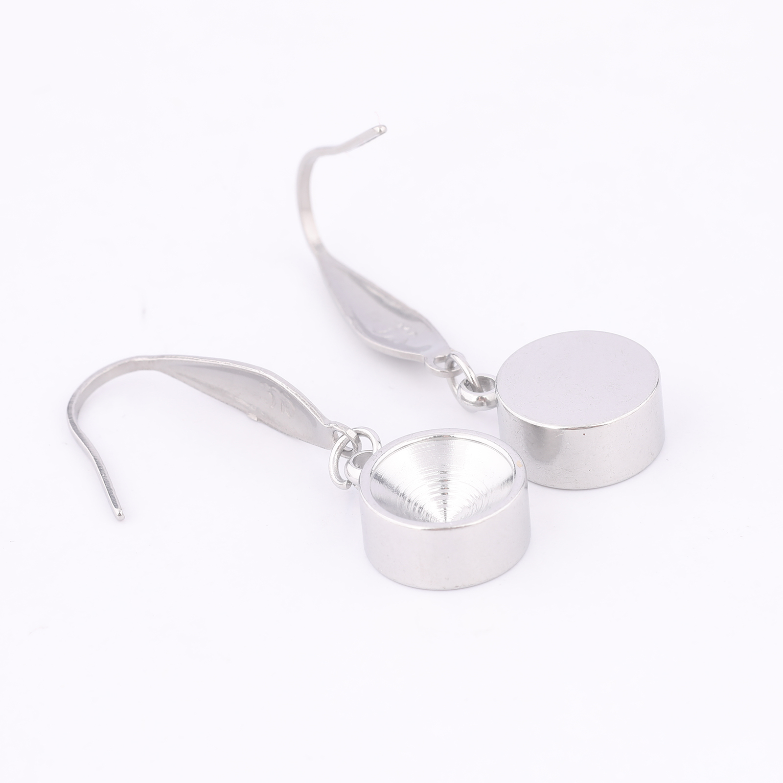10pcs Stainless Steel Earring  - Jewelry Making With Stones recension och pris