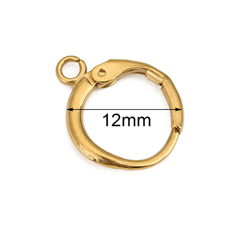 10pcs PVD Never Fade Stainless - Jewelry Making Material recension och pris