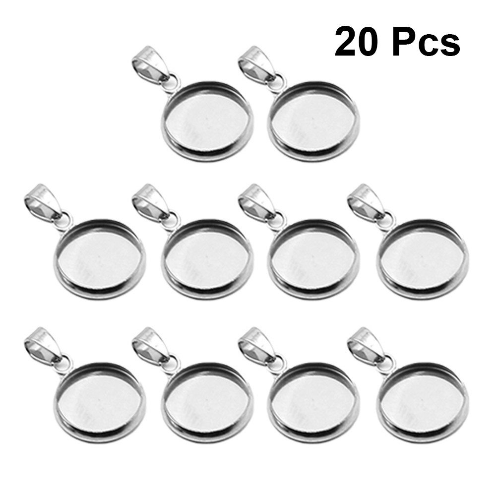 20Pcs DIY Pendant Holder Set S - Jewelry Making Resin recension och pris