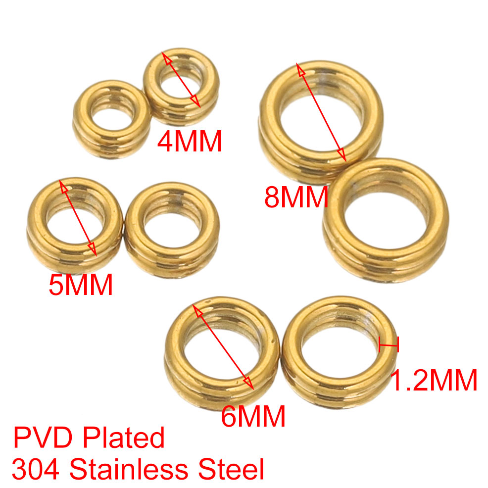 50pcs Stainless Steel Closed J - Jewelry Making Tools And Supplies recension och pris