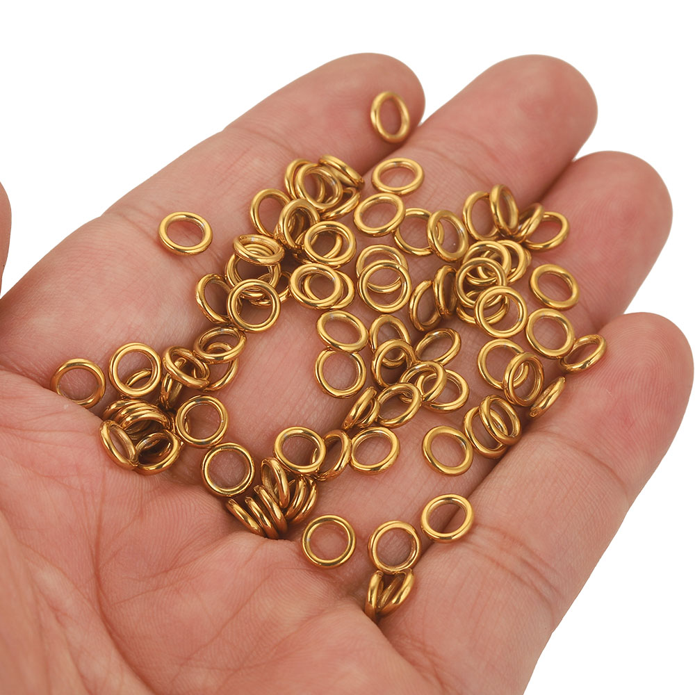 50pcs Stainless Steel Closed J - Jewelry Making Tools And Supplies recension och pris