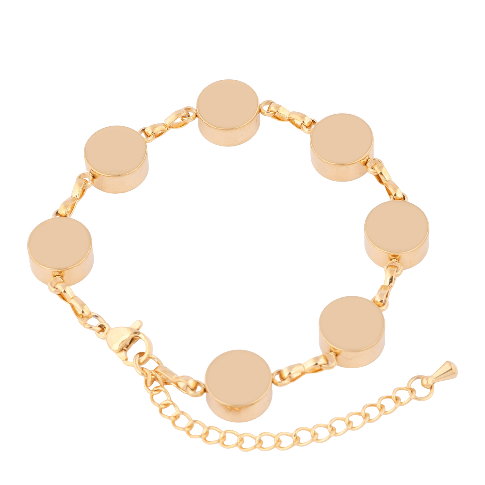 2pcs Stainless Steel Gold Plat - Jewelry Making With Stones recension och pris