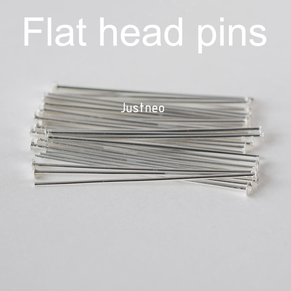 925 Sterling Silver Flat Head  - Jewelry Making Silver recension och pris
