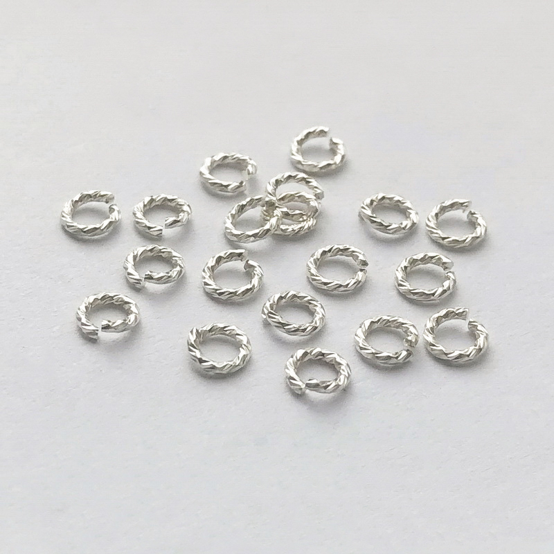 925 Sterling Silver Sparkle Cl - Jewelry Making Closed Jump Rings recension och pris