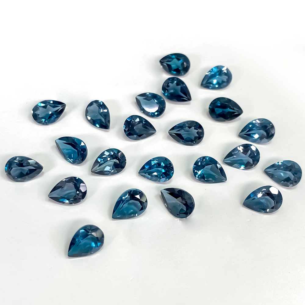 20pcs Real Natural Stone Pear  - Jewelry Making In London recension och pris