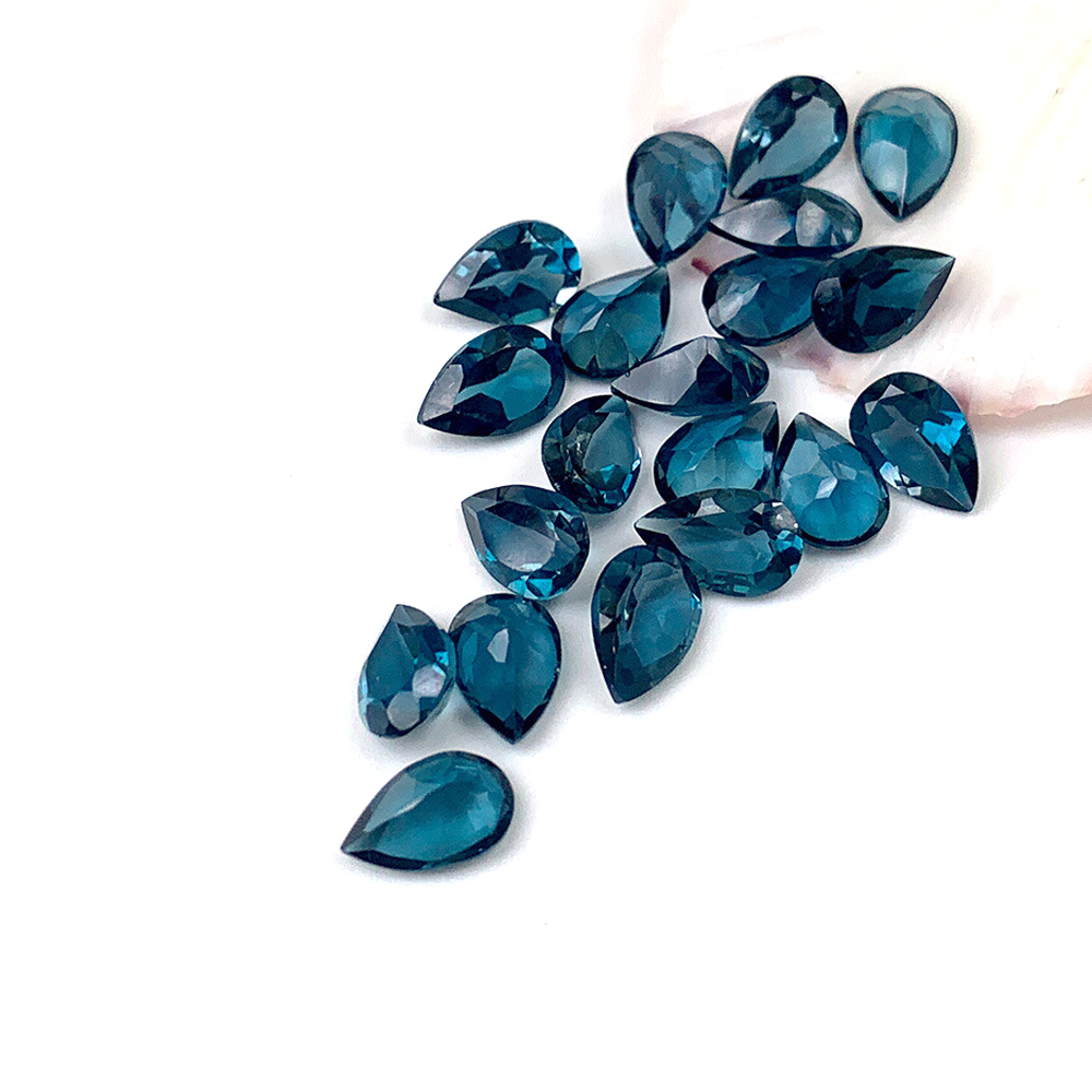 20pcs Real Natural Stone Pear  - Jewelry Making In London recension och pris