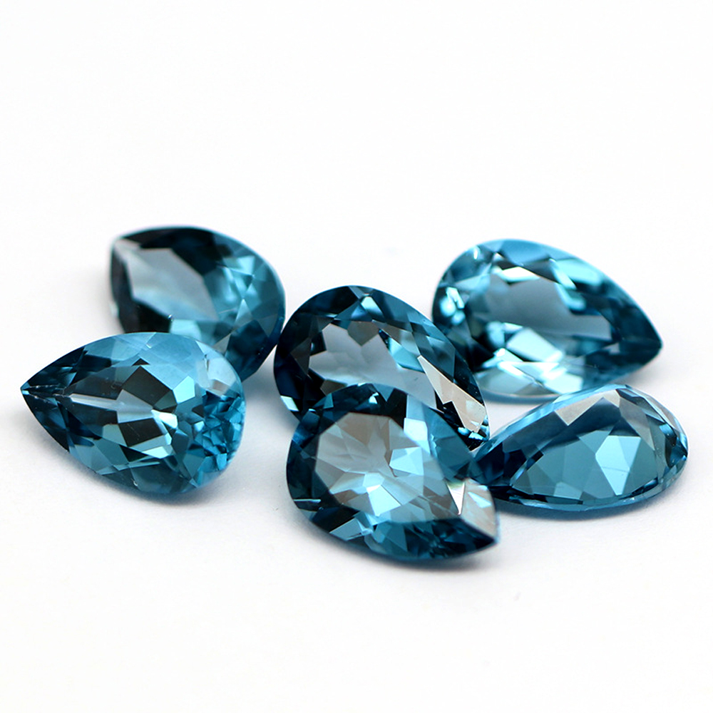 20pcs Real Natural Stone Pear  - Jewelry Making In London recension och pris