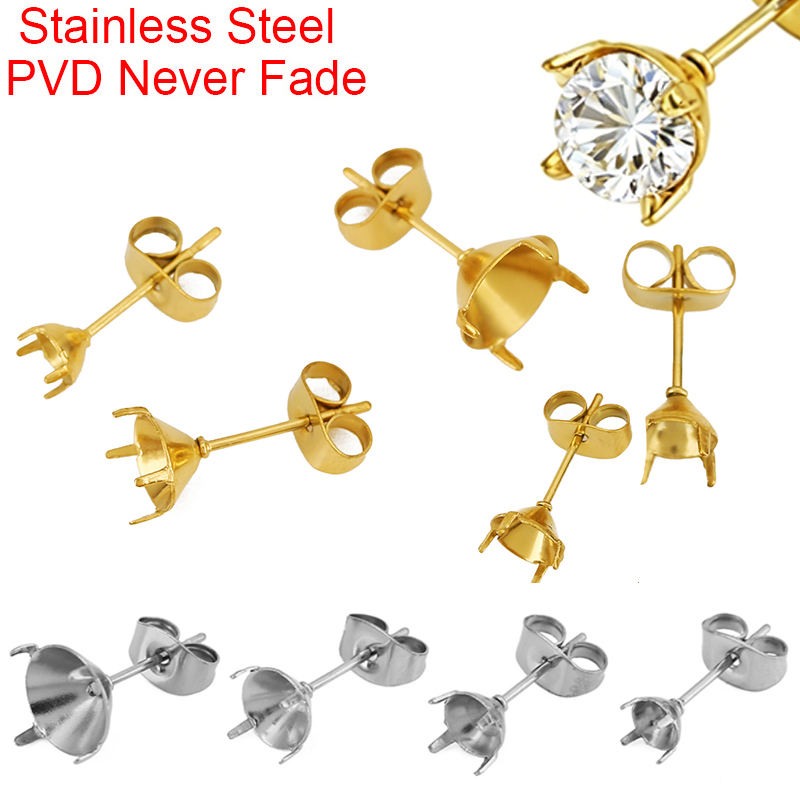 20pcs PVD Never Fade Stainless - Jewelry Making With Stones recension och pris