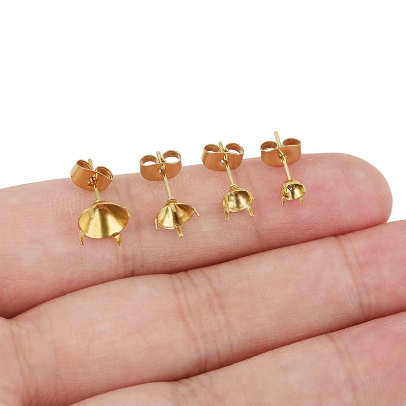 20pcs PVD Never Fade Stainless - Jewelry Making With Stones recension och pris