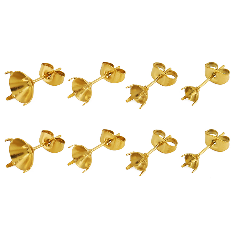 20pcs PVD Never Fade Stainless - Jewelry Making With Stones recension och pris