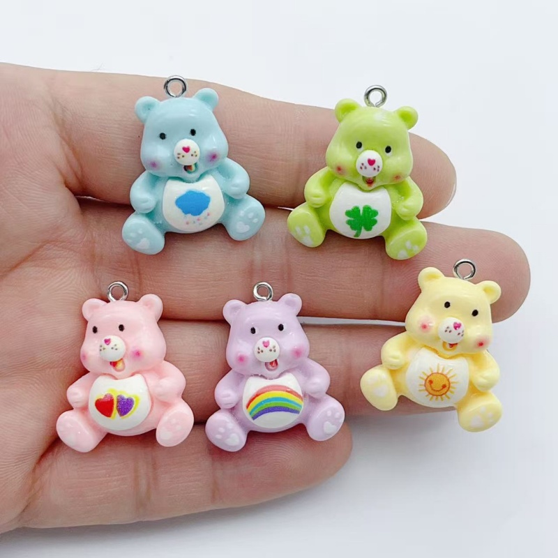 10pcs cartoon animal charm pen - Jewelry Making Resin recension och pris