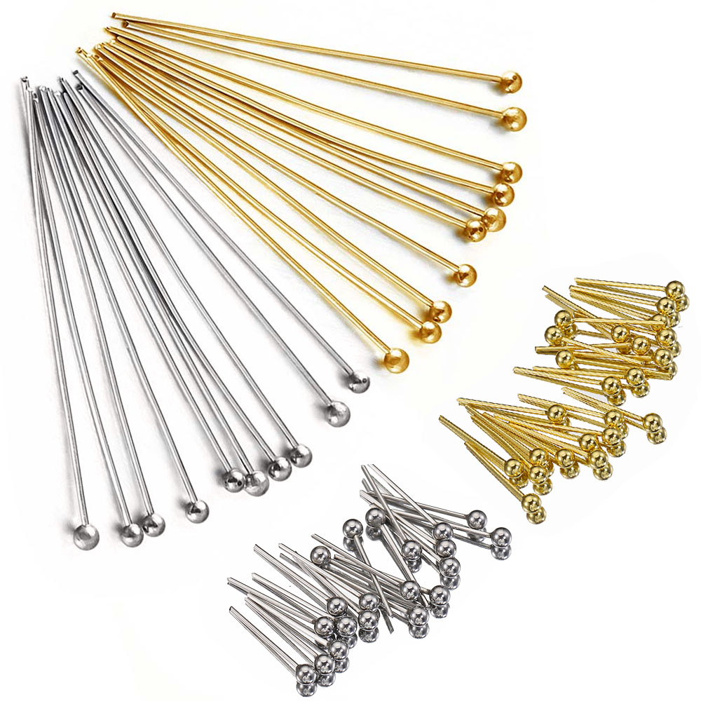 50Pcs/lot 12 14 16 20 25 30 35 - Jewelry Making Silver recension och pris
