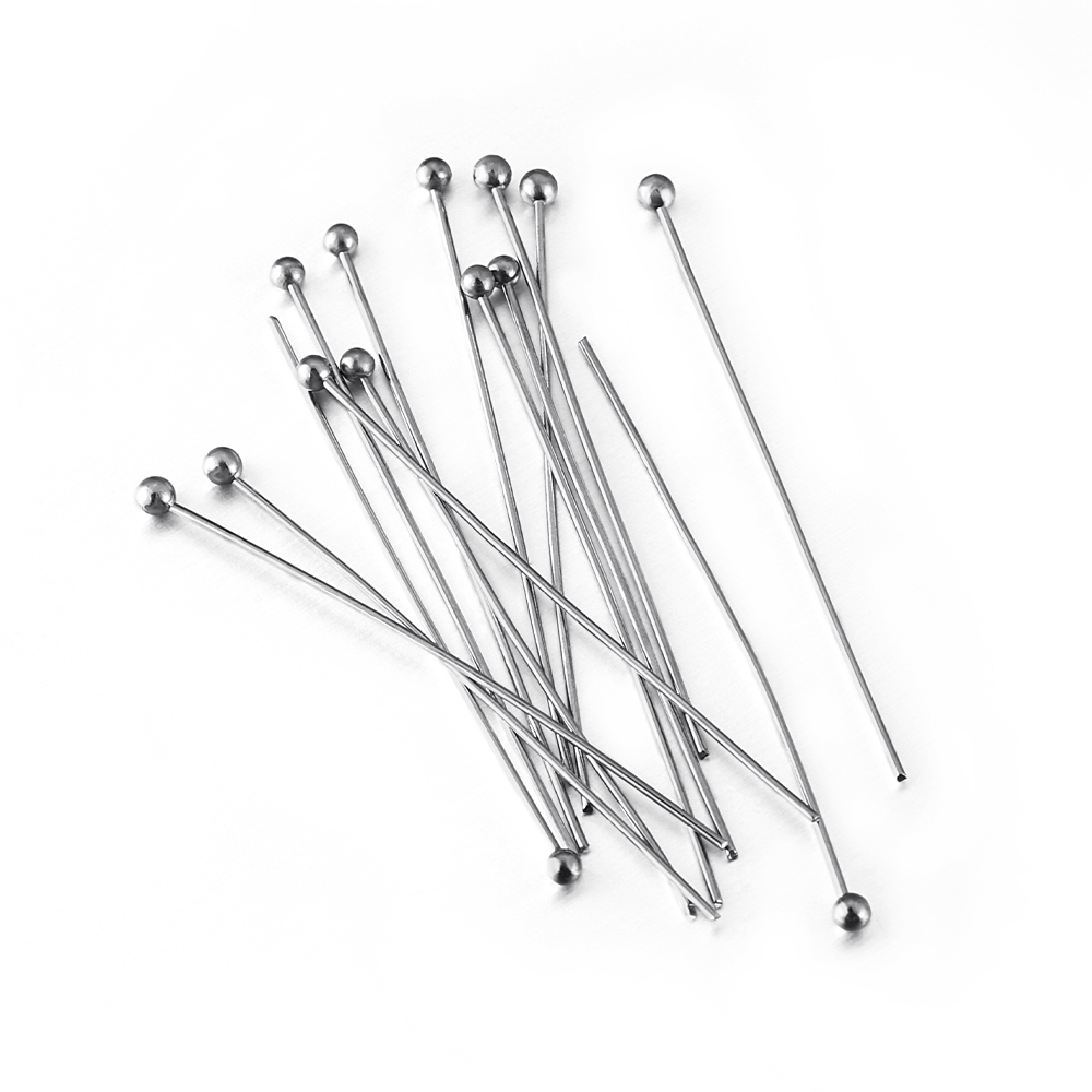 50Pcs/lot 12 14 16 20 25 30 35 - Jewelry Making Silver recension och pris