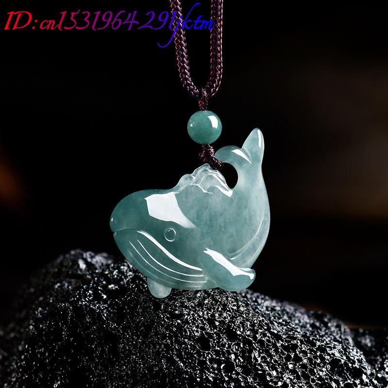 Natural Burmese Jadeite Whale  - Jewelry Making With Stones recension och pris
