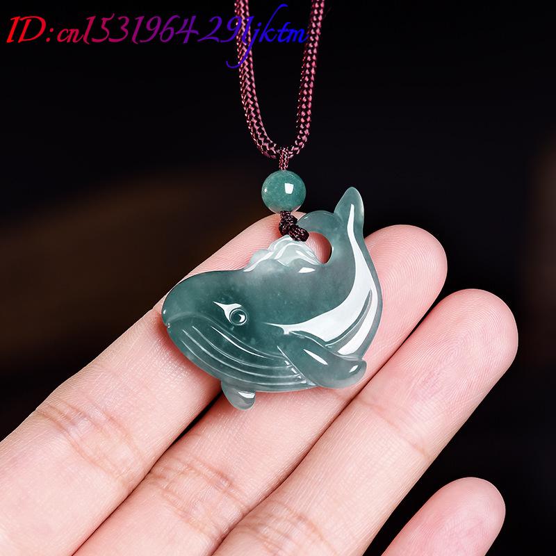 Natural Burmese Jadeite Whale  - Jewelry Making With Stones recension och pris