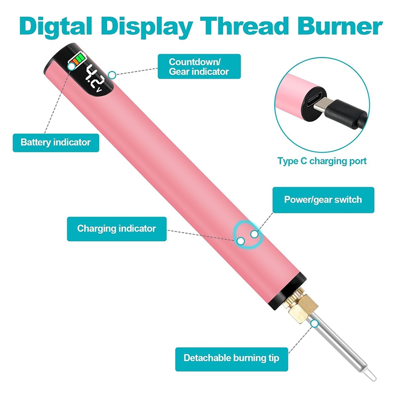 Rechargeable Thread Burner Kit - Jewelry Making Zapper recension och pris