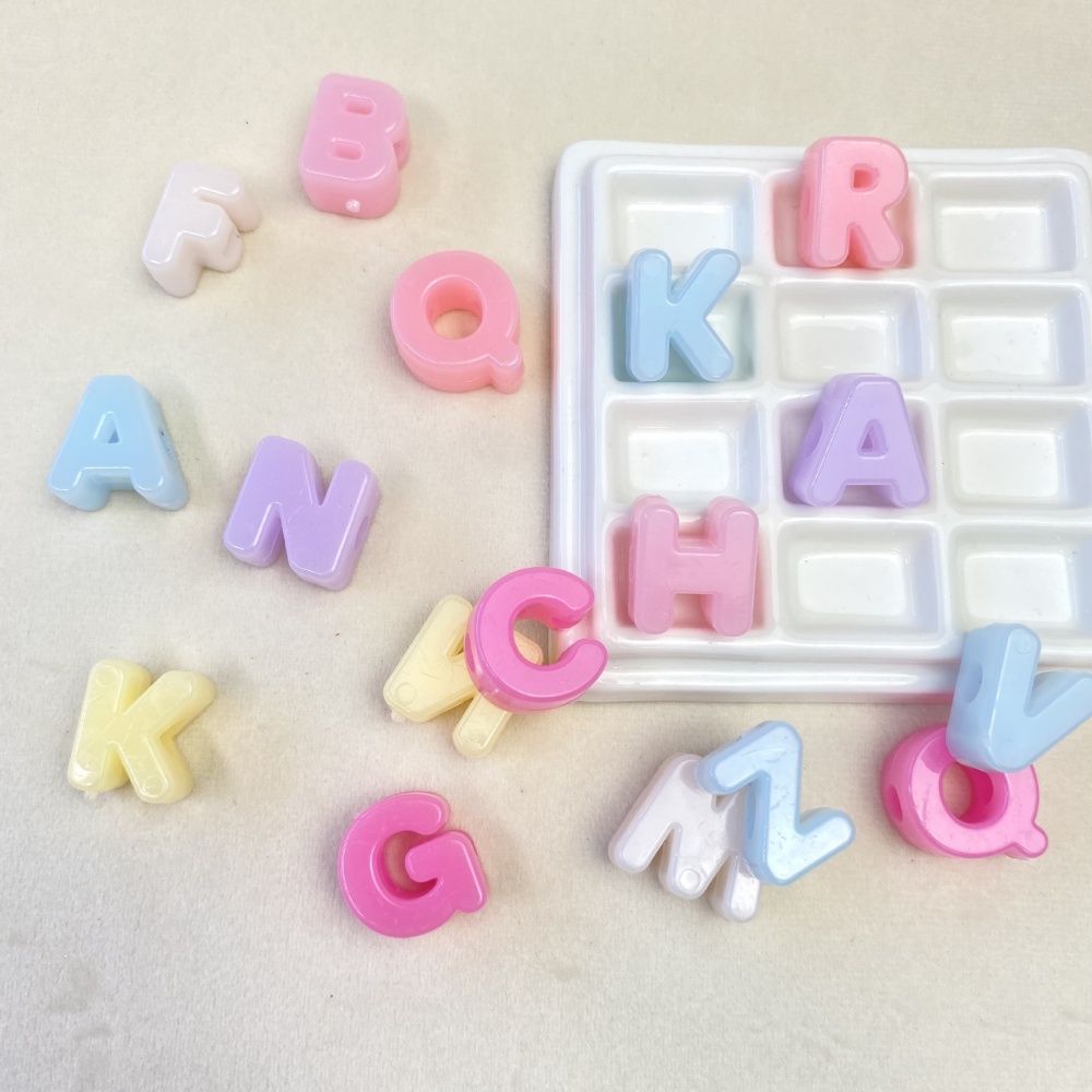 10/50/100PCS 14-20mm Acrylic L - Jewelry Making Online recension och pris