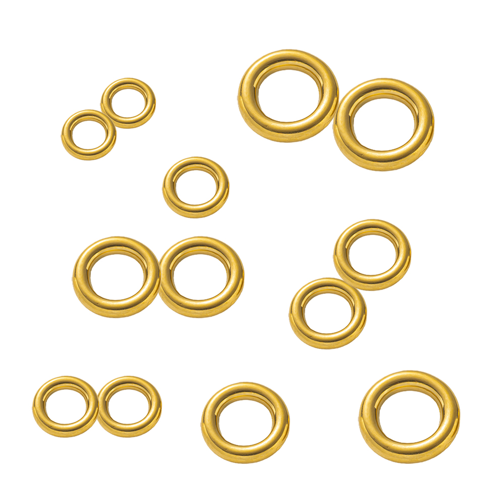 20pcs Stainless Steel Soldered - Jewelry Making Closed Jump Rings recension och pris