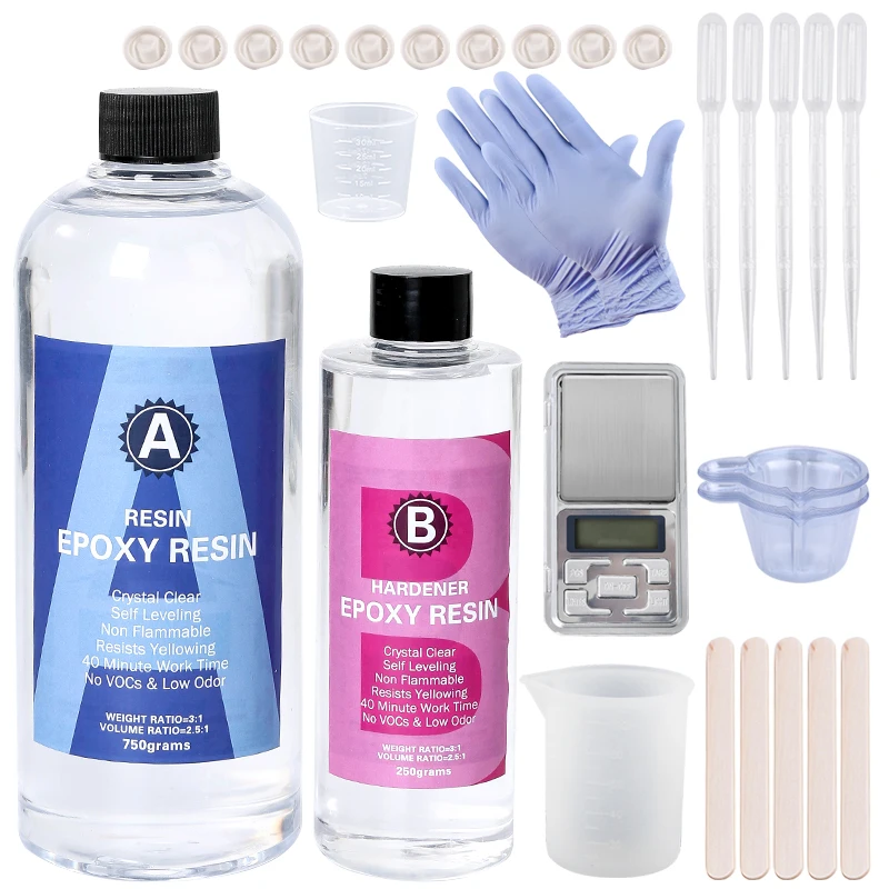 Epoxy Resin Kit Crystal Clear  - Jewelry Making Online recension och pris