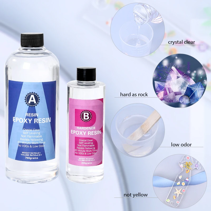 Epoxy Resin Kit Crystal Clear  - Jewelry Making Online recension och pris
