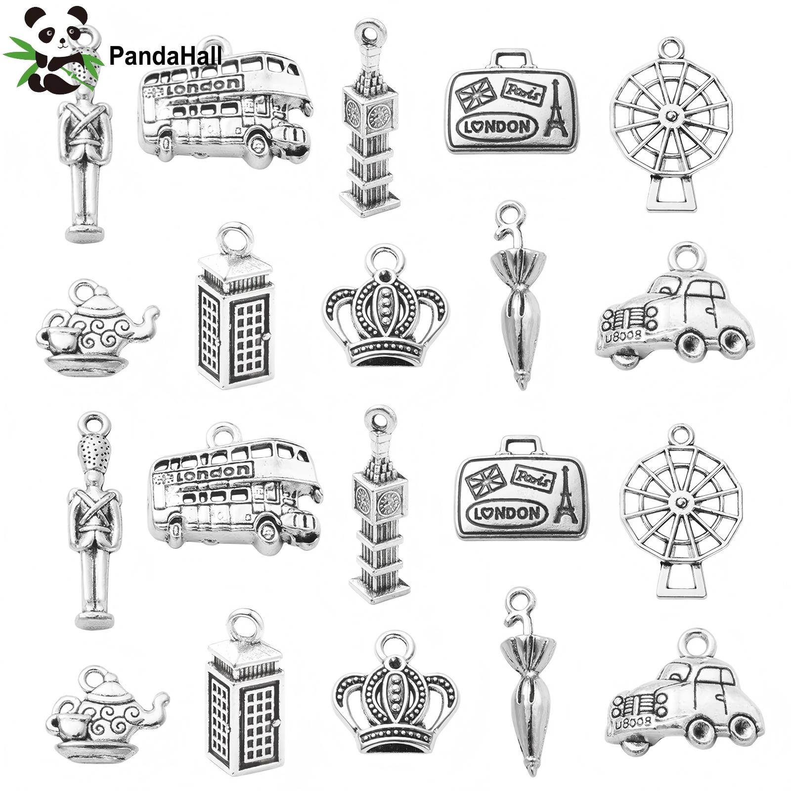 PandaHall 100Pcs 10 Styles Lon - Jewelry Making In London recension och pris