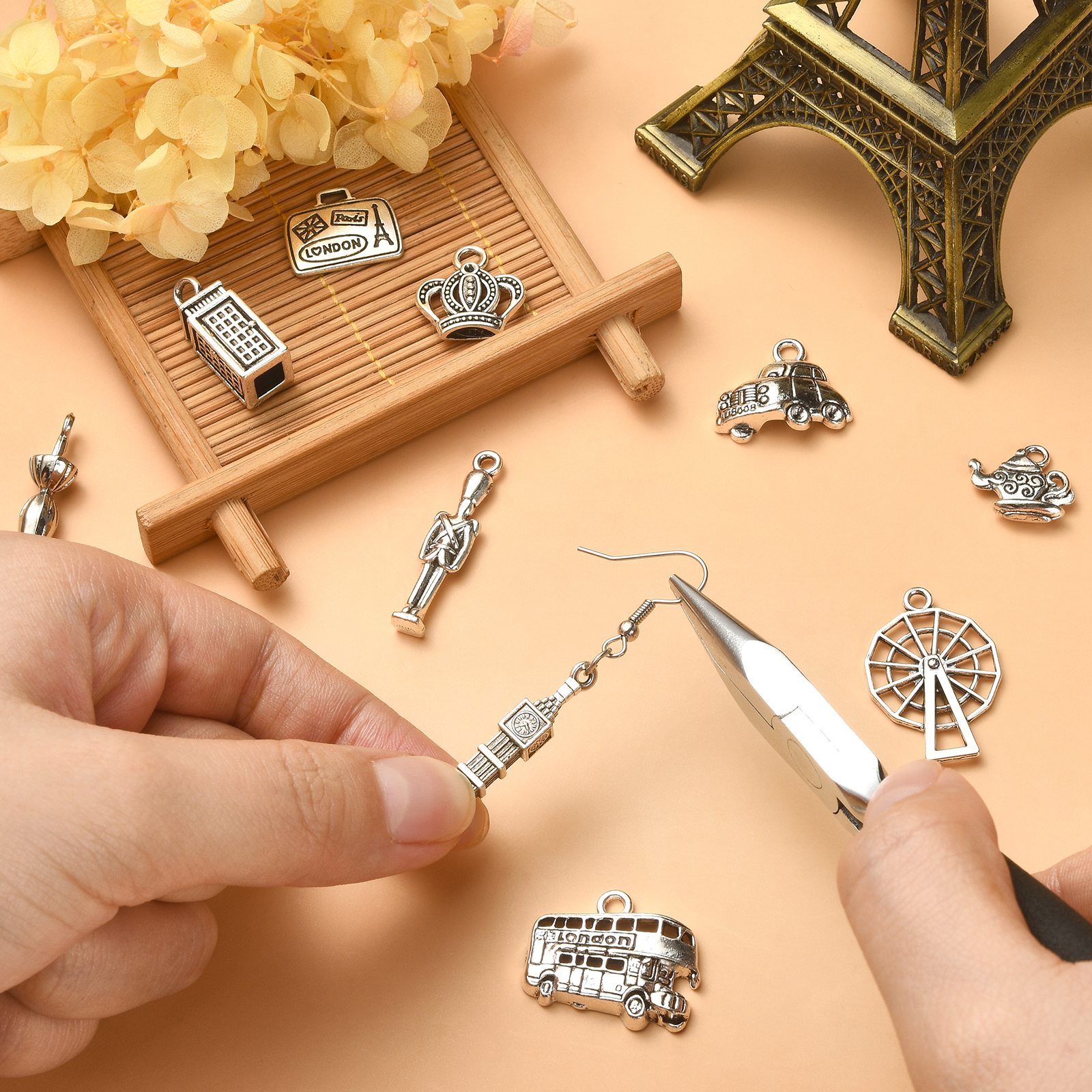 PandaHall 100Pcs 10 Styles Lon - Jewelry Making In London recension och pris