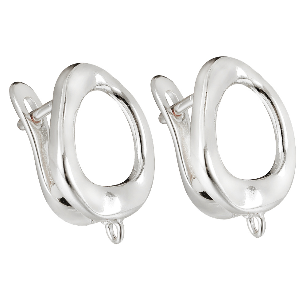 Juya Handmade Silver Plated Ea - Jewelry Making Silver recension och pris