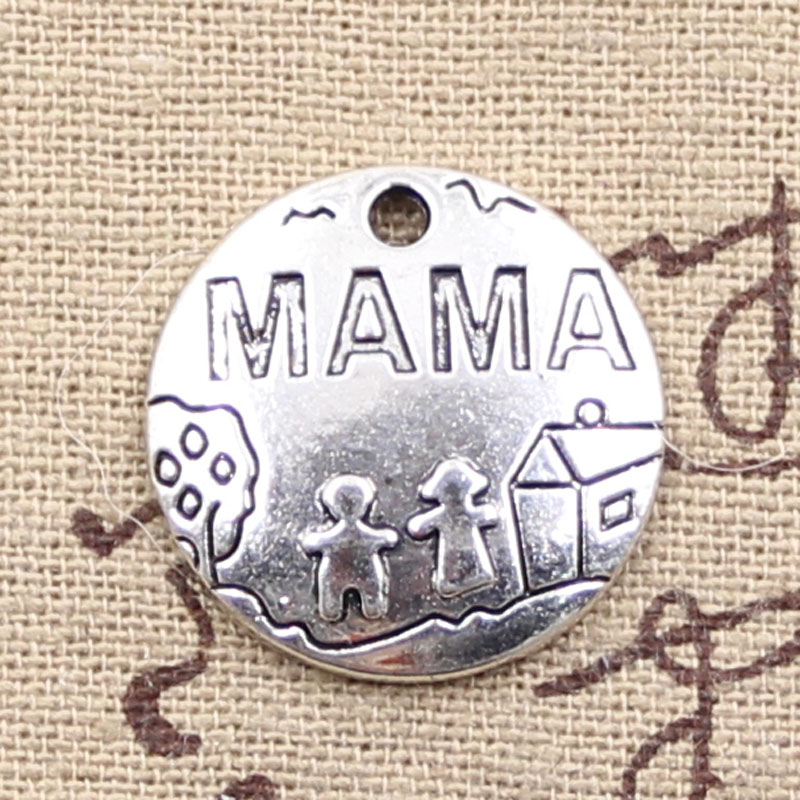 12pcs Charms Mama Children Hom - Jewelry Making For 5 Year Old recension och pris