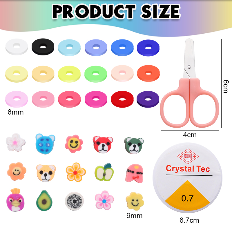 Clay Beads Bracelet Making Kit - Jewelry Making Online recension och pris