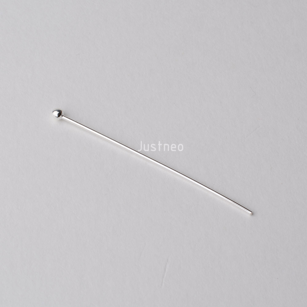 925 Sterling Silver Ball Head  - Jewelry Making Silver recension och pris