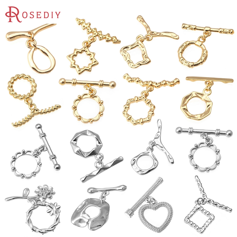 6 Sets 18K Gold Color Brass Ro - Jewelry Making Tools And Supplies recension och pris