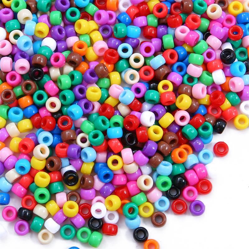 100pcs 6x9mm Large Hole Plasti - Jewelry Making For 5 Year Old recension och pris